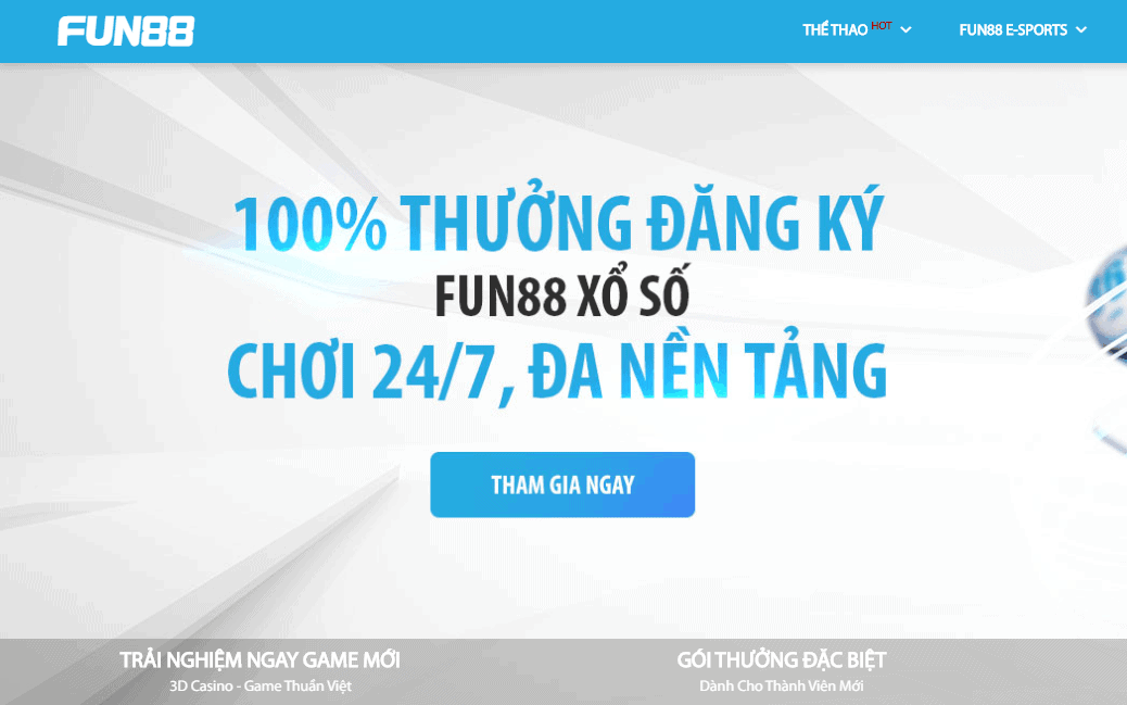 FUN88 – Link đăng ký UY TÍN SỐ 1 năm 2026