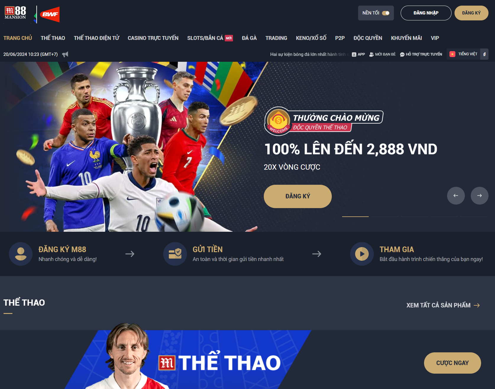 M88 – Link đăng ký UY TÍN SỐ 1 năm 2026