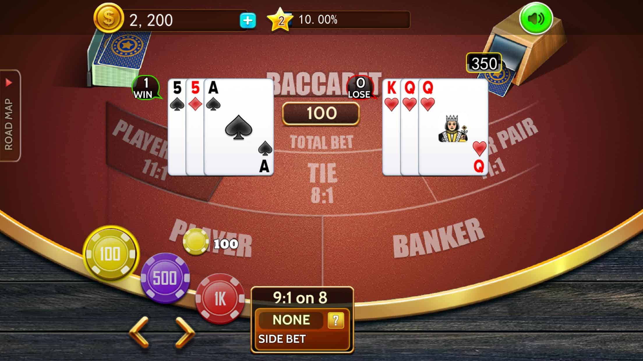 Nhung the cau Baccarat giup anh em choi bat bai
