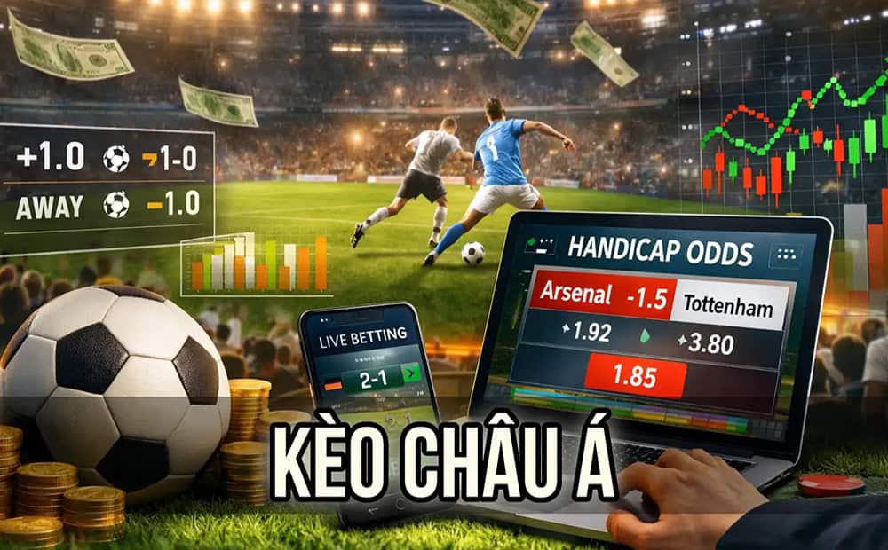 Kèo châu Á là gì? Cách đọc tỷ lệ chấp và hiểu bảng kèo bóng đá cho người mới