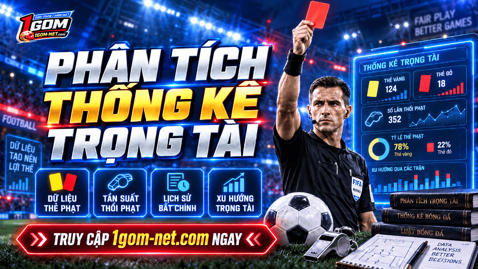 Phân tích thống kê trọng tài khi soi kèo thẻ phạt Phân tích thống kê trọng tài khi soi kèo thẻ phạt