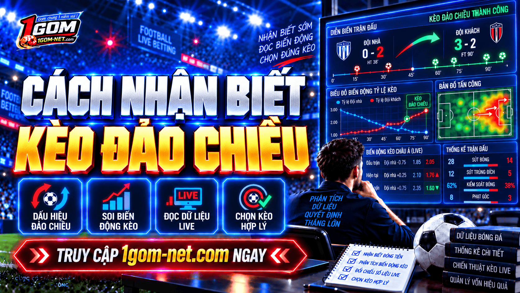 Cách nhận biết kèo đảo chiều đơn giản, chuẩn xác người mới cần biết
