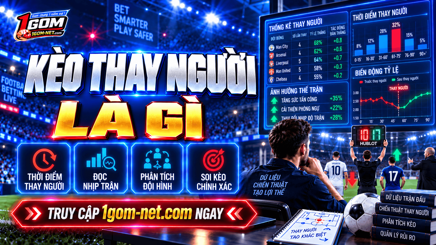 Tìm hiểu về kèo thay người để tham gia cá cược hiệu quả